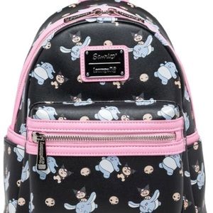 Loungefly Sanrio Glow in Dark Kuromi and Baku Mini Backpack 707 Exclusive GITD